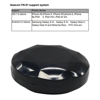 NRF51822 Bluetooth маяк етикет Eddystone Ibeacon Ble близост локатор маяк подкрепа маяк / Ibeacon / Eddystone