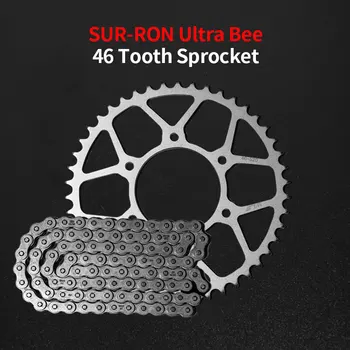 За SURRON Ultra Bee 46 зъбно зъбно зъбно колело 96 Верижни оригинални аксесоари SUR-RON 46 Зъбен курбел