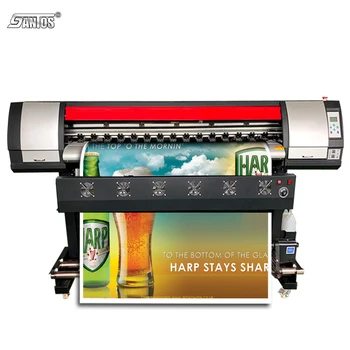 фабрична цена висококачествена широкоформатна печатна машина винил еко разтворител принтер с XP600 печатаща глава