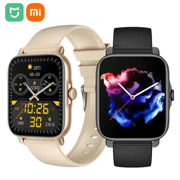 2023 Xiaomi mijia Смарт часовник Bluetooth повикване мъжки женски SmartWatch сърдечен ритъм фитнес спортен режим за IOS Android