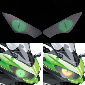 Аксесоари за мотоциклети 3D преден обтекател стикер за предпазител стикери за KAWASAKI NINJA400 NINJA 400 2018-2023