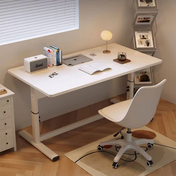 Computer Desktop Office Desks Adjust Student Household Bedroom Easy Write Office Desks Bureau Meuble Working Equipment QF50OD