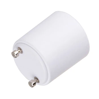 To E27 LED държач бяла светлина лампа крушка гнездо конвертор притежателя адаптер огнеупорни GU24 към E27 крушки бази Домашен хардуер