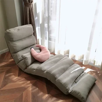 Loveseat диван модерен излежаващ диван татами сгъваем лист човек спящ балкон отдих плаващ прозорец обратно излежаване стол