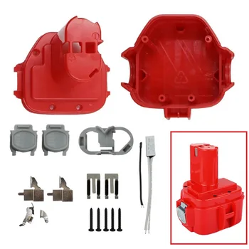 Издръжлив пластмасов калъф за електрическа бормашина NI-CD за MAKITA 12V NI-CD NI-MH батерия пластмасова мощност практична 1 комплект червена